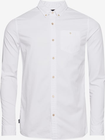 Superdry Overhemd in Wit: voorkant