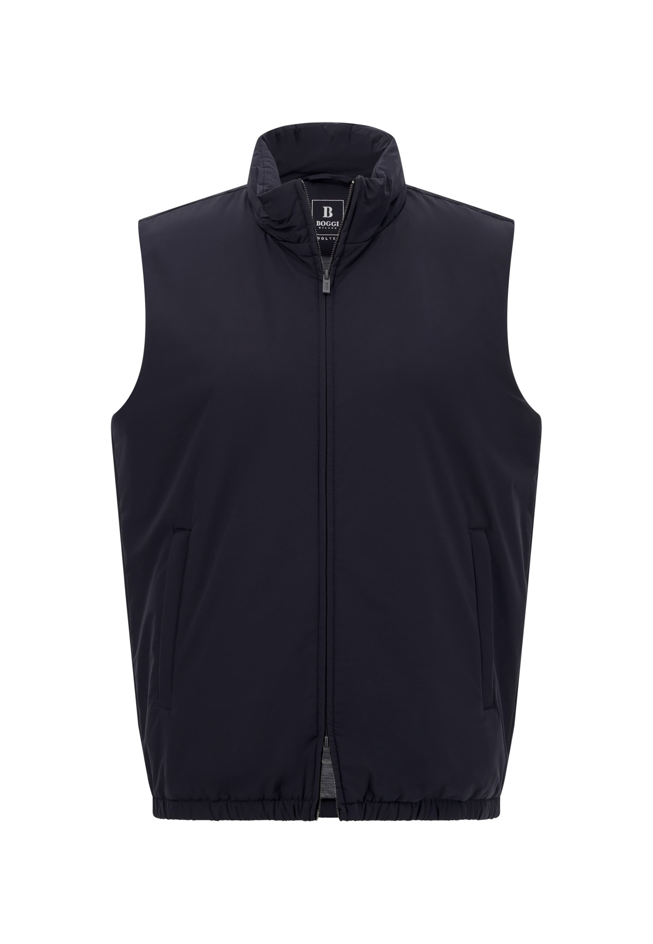 Gilet 'B Tech' di Boggi Milano in blu: frontale
