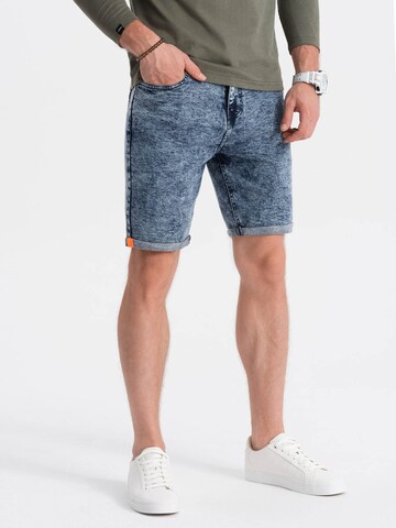 Ombre Slimfit Shorts 'SRDS-0117' in Blau