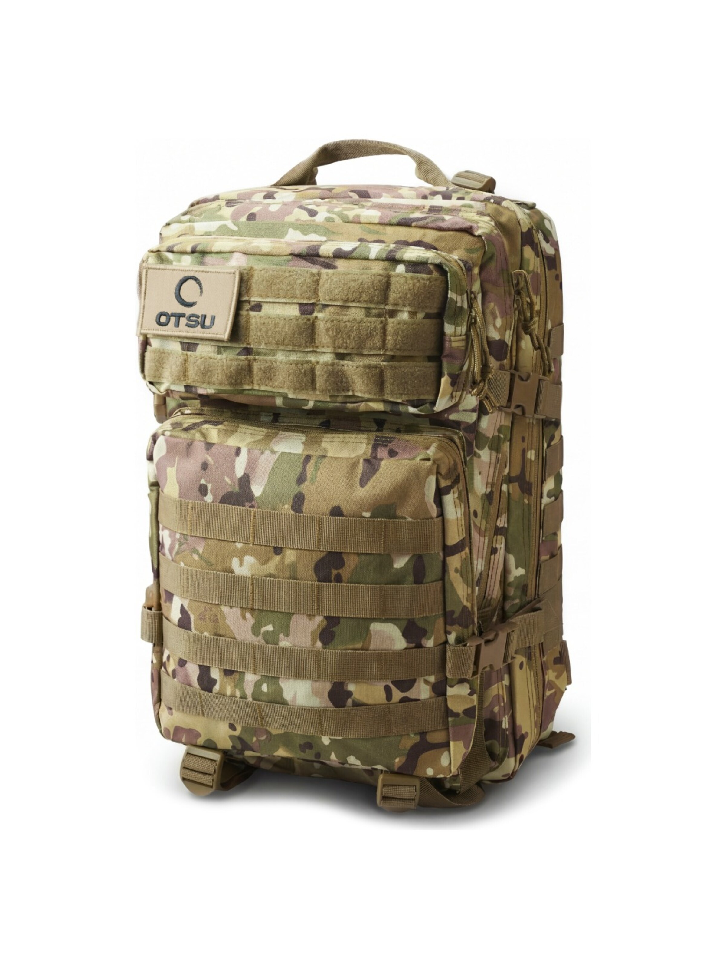 Otsu Rucksack 'Expedition'‌‌‌‌‌‌ in Grün: Vorderseite