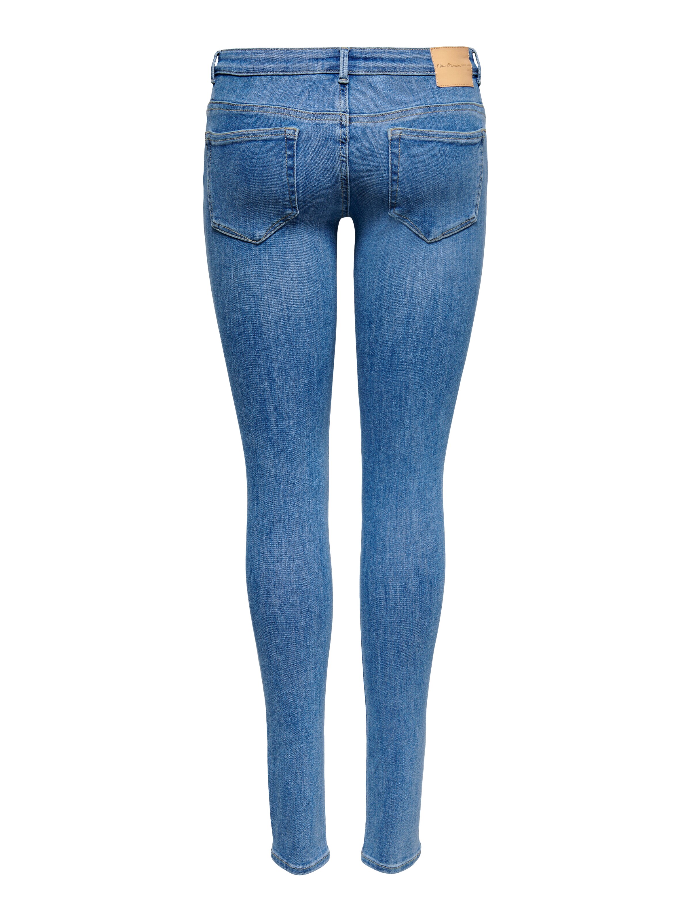 Only Petite Skinny Jeans 'ONLCORAL' in Blauw