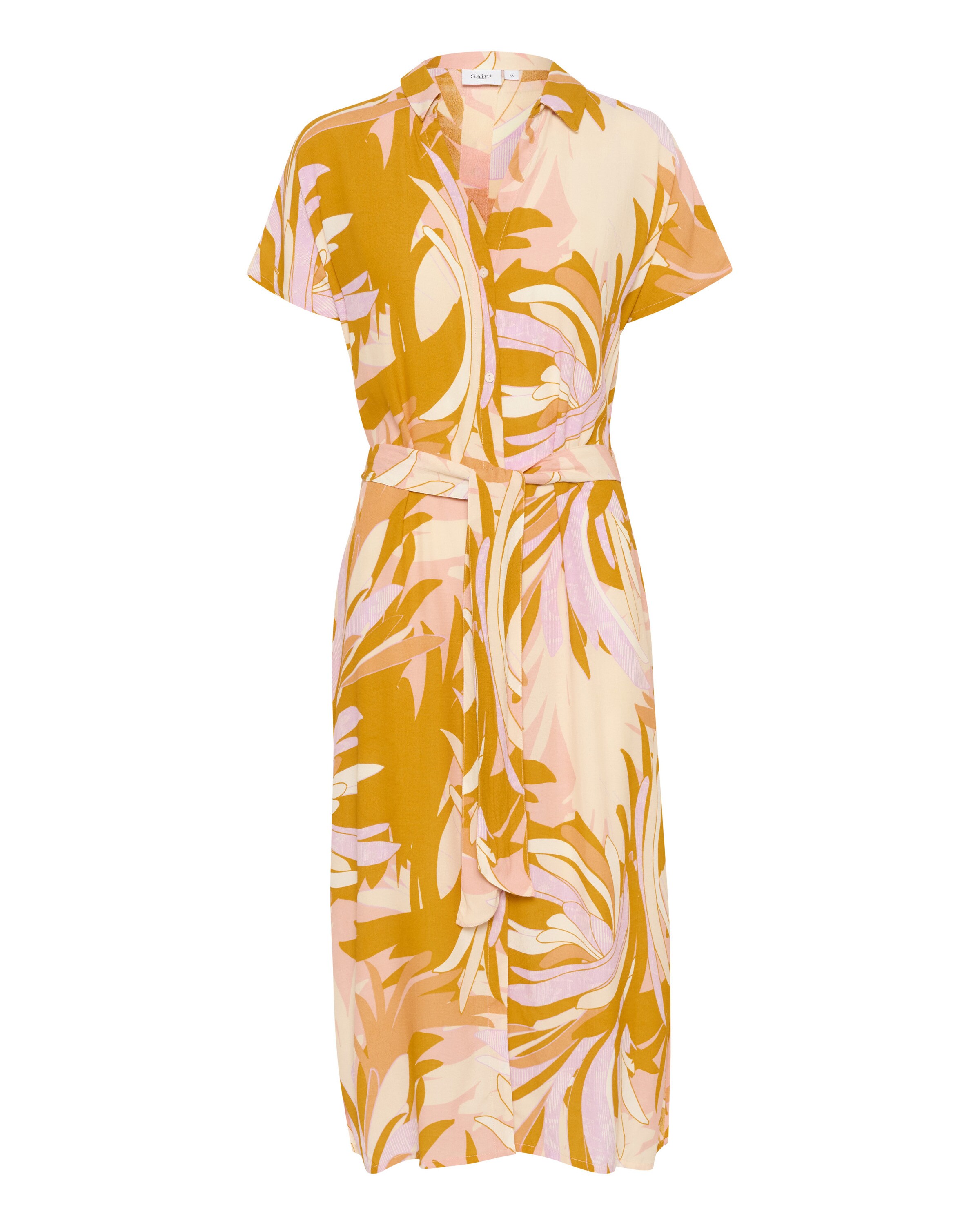 Robe-chemise 'Blanca' SAINT TROPEZ en orange : devant