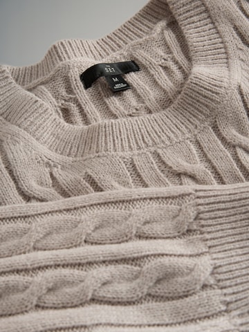 smėlio The Set Megztinis