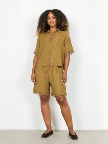 Soyaconcept - Camisa ' SC-FABRINA ' em castanho