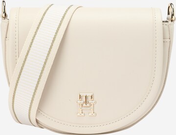 TOMMY HILFIGER Schoudertas in Beige: voorkant