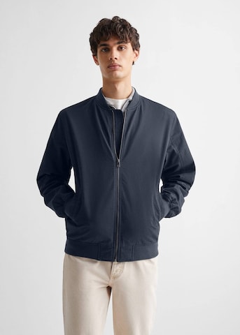 MANGO TEEN Between-Season Jacket in Blue: front