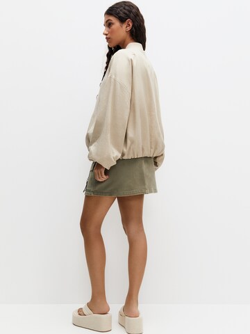 Pull&Bear Tussenjas in Beige