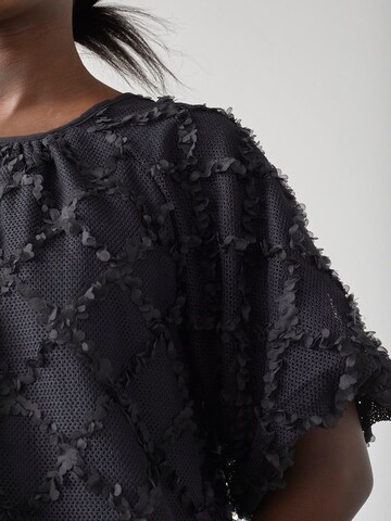 SISTERS POINT - Camiseta 'VAI' en negro