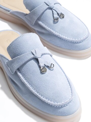 Estro Mocassins '09-382699' in Blauw: voorkant