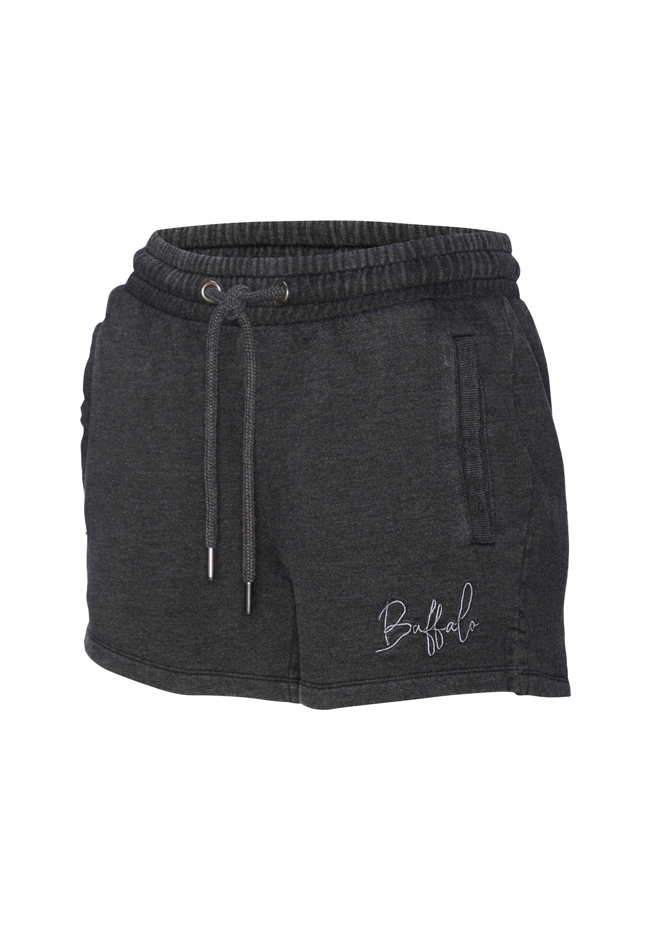 BUFFALO Regular Pyjamashortsit värissä musta