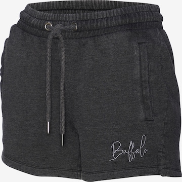 BUFFALO Regular Short Pajama Set in Black