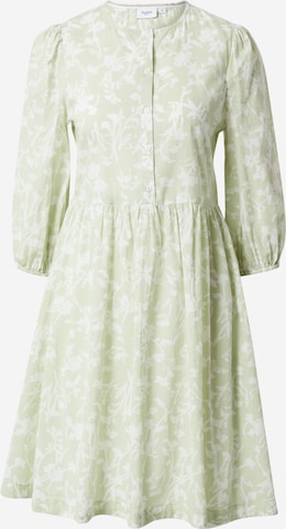 SAINT TROPEZ Košilové šaty 'MaiSZ' – zelená: přední strana