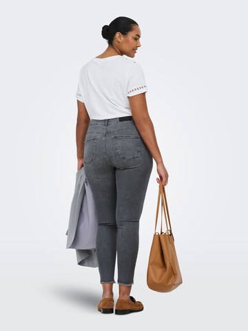 Skinny Jeans 'CARWilly' di ONLY Carmakoma in grigio