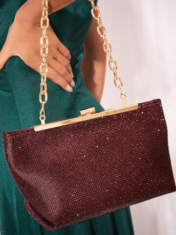 Lipsy Clutch in Red