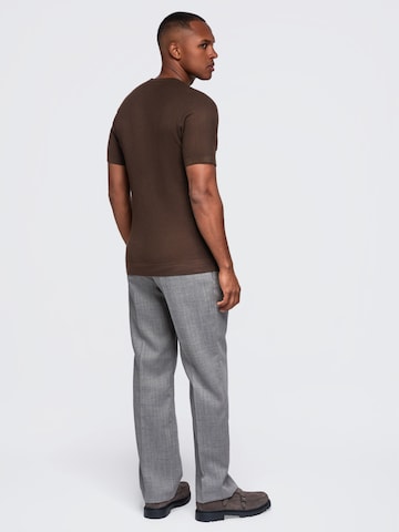 Ombre - Camiseta en marrón