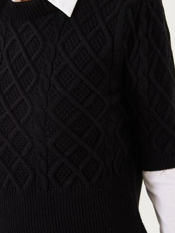 Bianco Lucci Sweater in Black