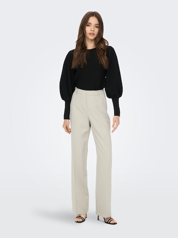 ONLY Loose fit Pleated Pants 'Berry' in Beige