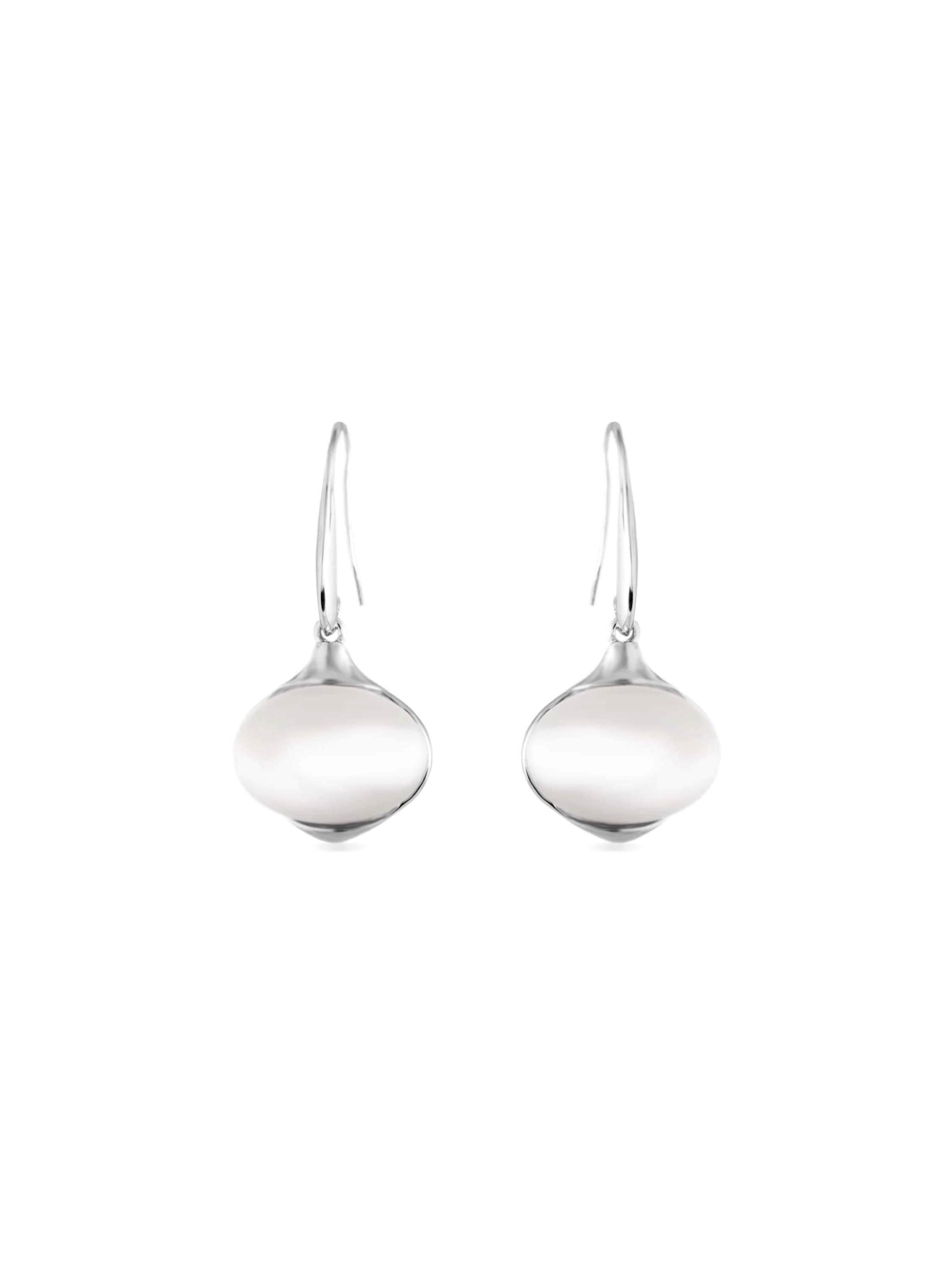 Luxenter Earrings 'Jelani' in Silver: front