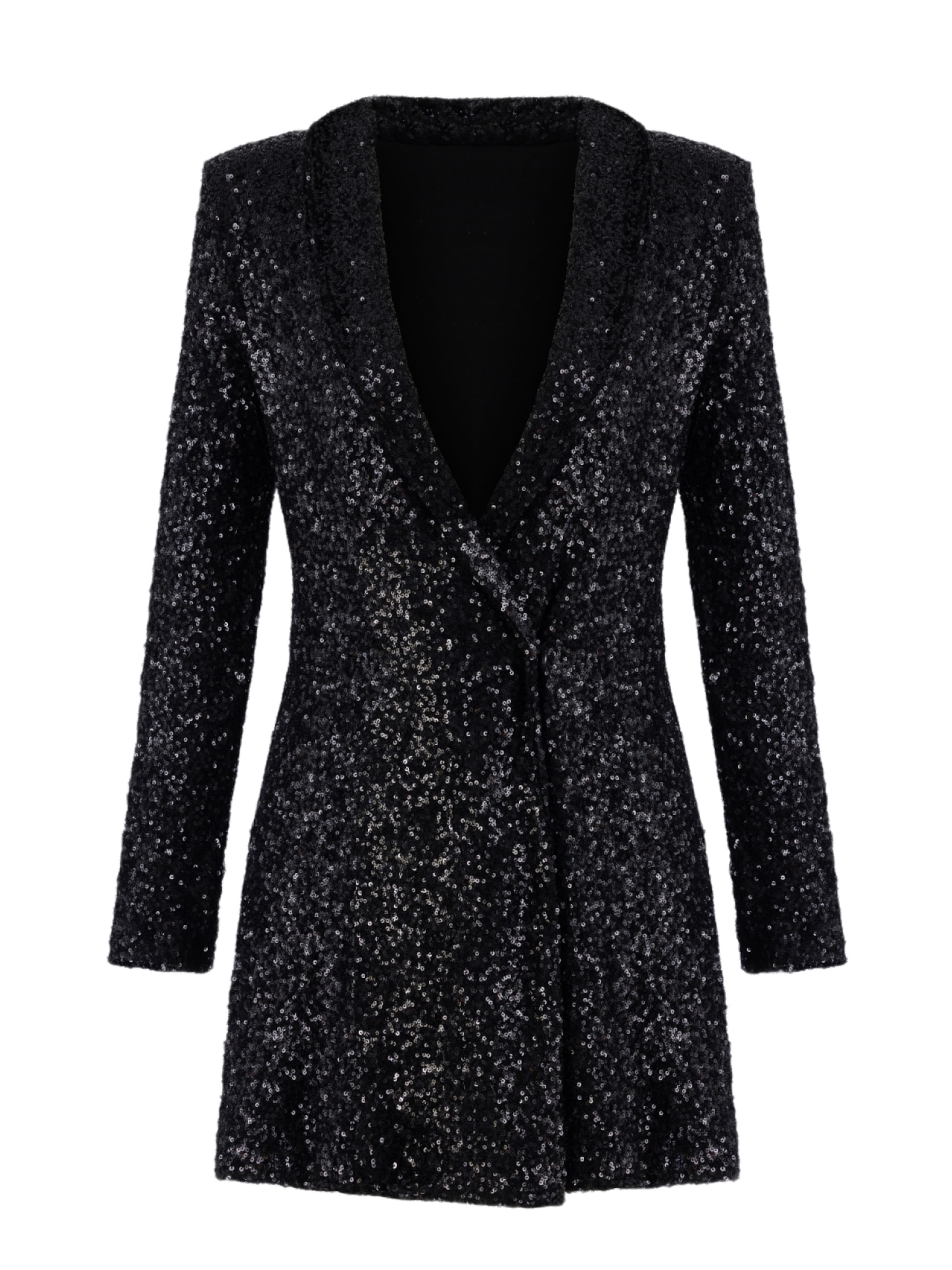 No Matter What Cocktailjurk in Zwart: voorkant