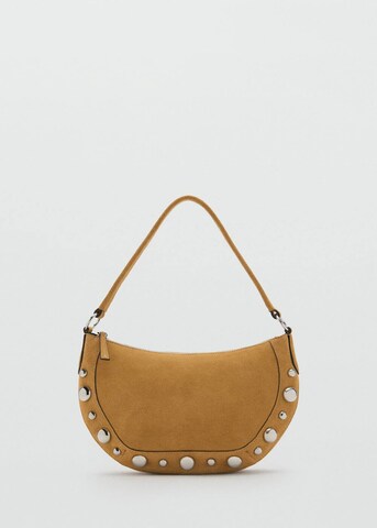MANGO Shoulder Bag 'Min Gari' in Yellow