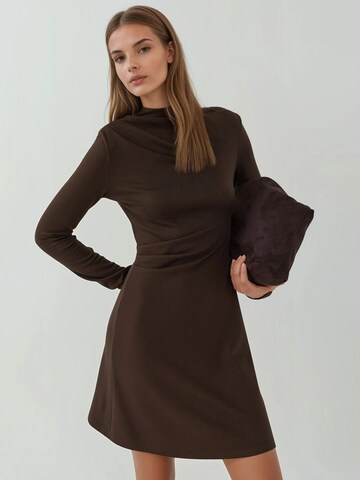 Hiccup Dress in Brown