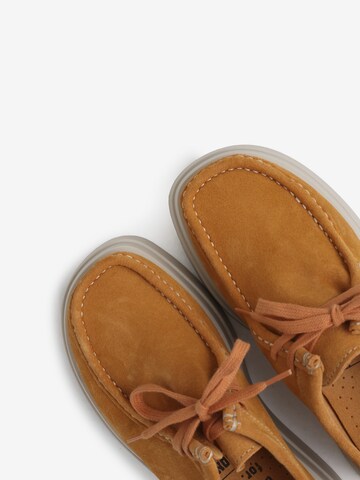 BRONX Moccasins in Orange