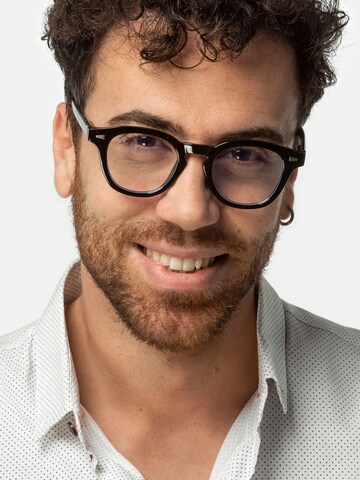 TWIG Concept Milano Brillen 'Bauman BlueLight' in Schwarz