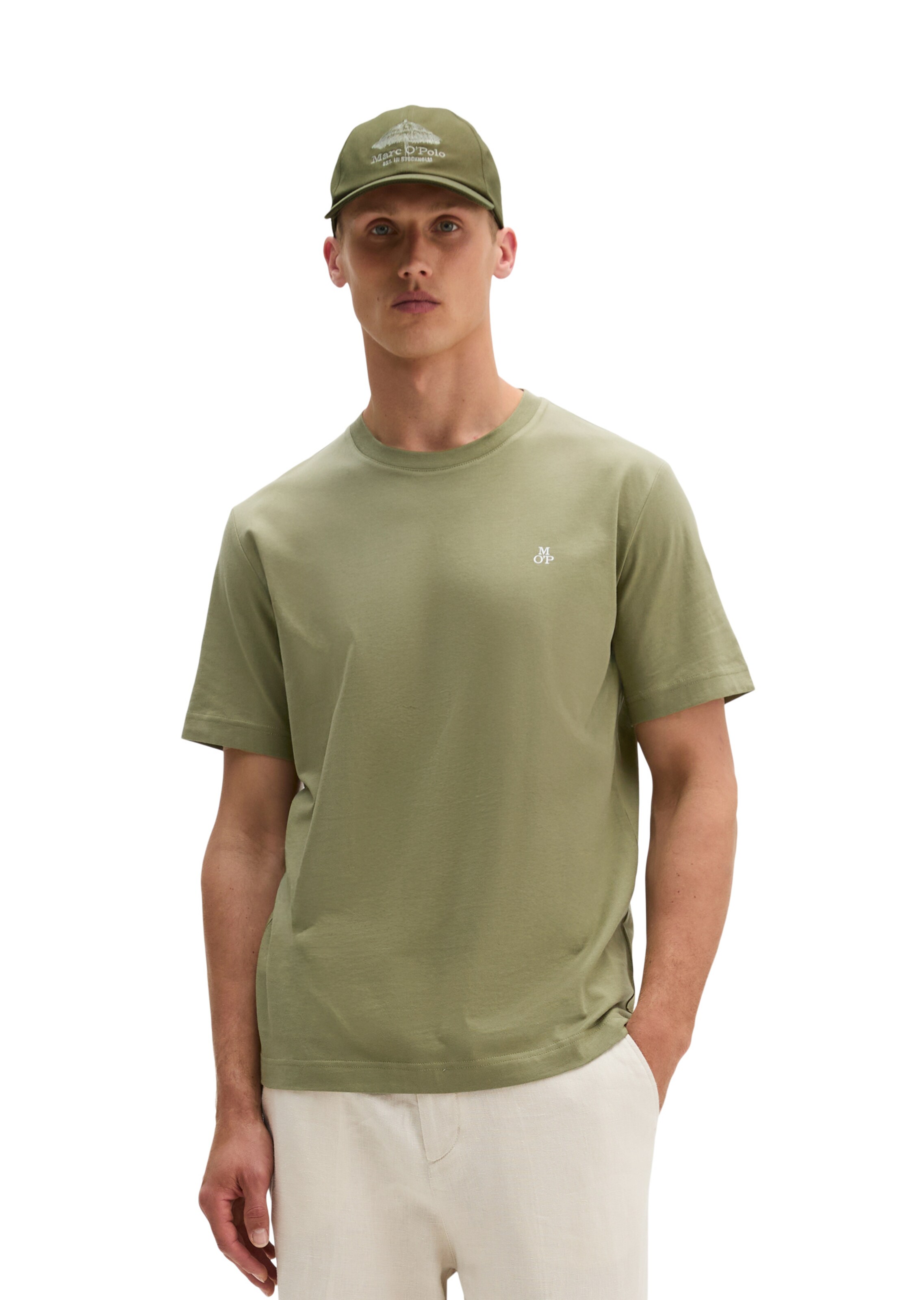 Marc O'Polo Shirt in Green: front