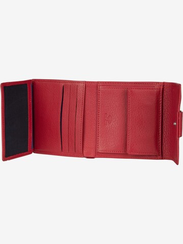 Maître Wallet 'Dalene' in Red