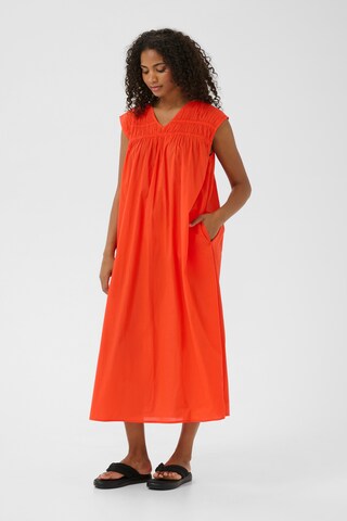 Kaffe Jurk 'Thua' in Rood