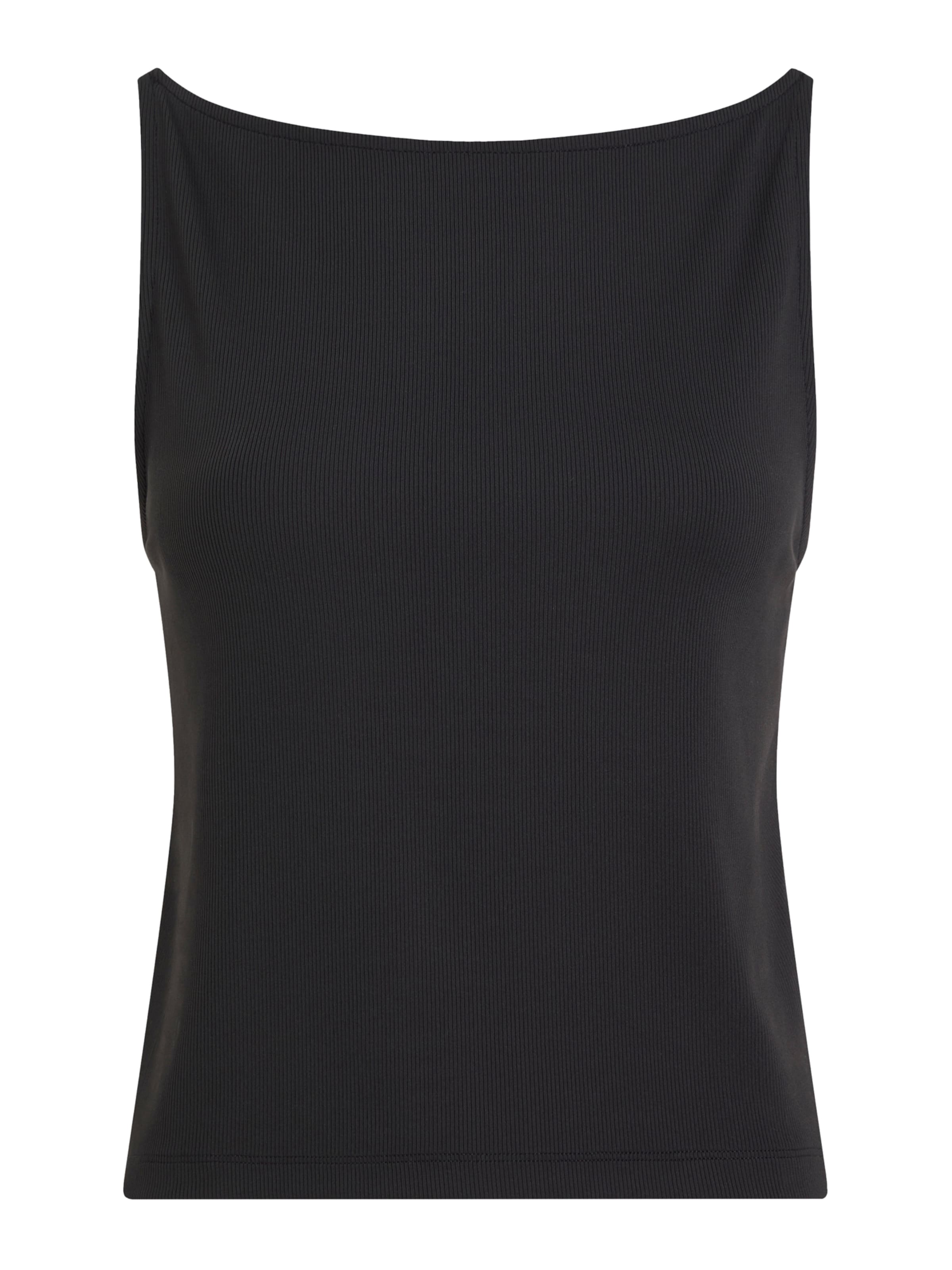 Top di Calvin Klein Jeans in nero: frontale