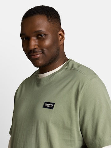 TOM TAILOR Men + Shirt in Groen