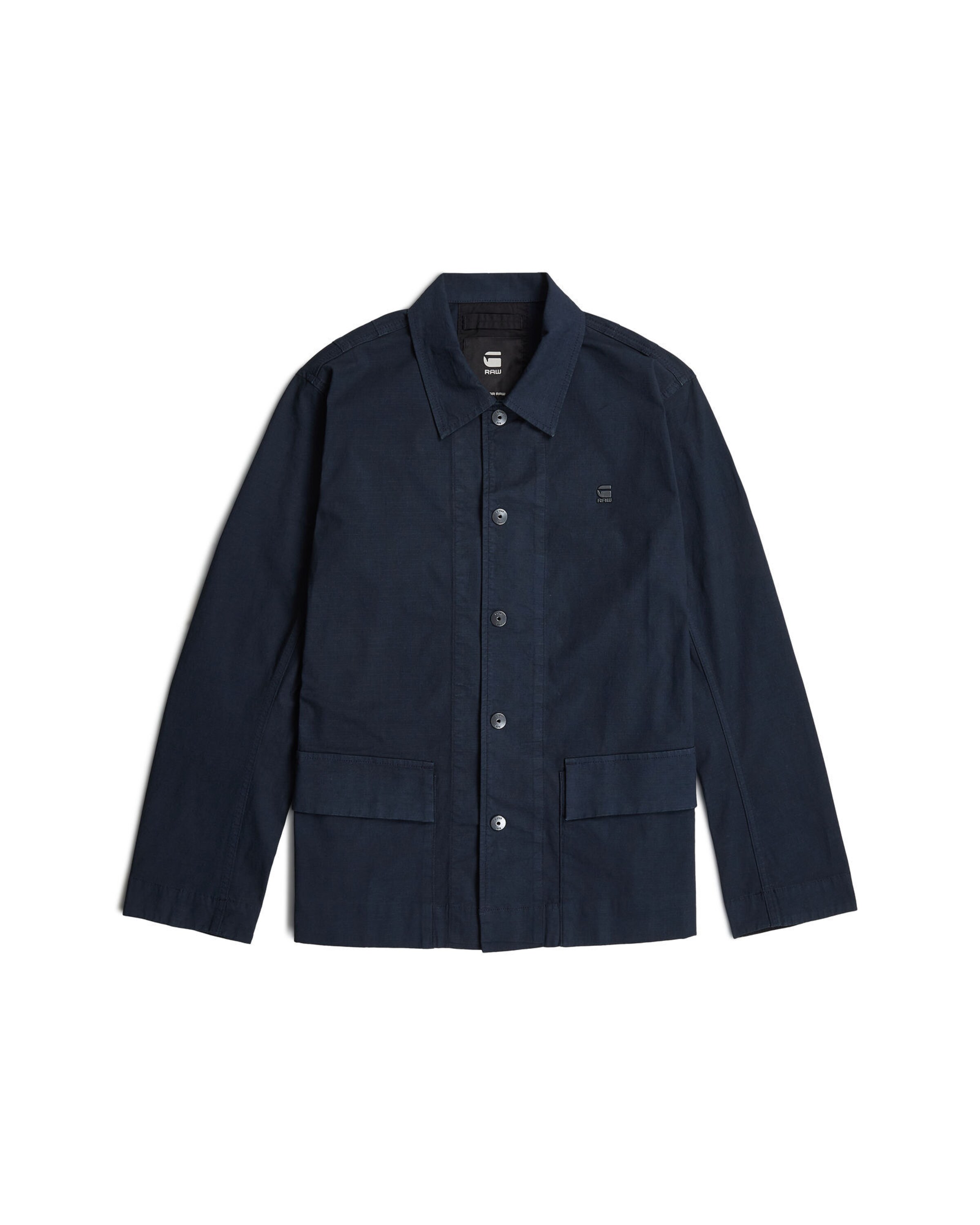 G-STAR Button Up Shirt in marine blue, Item view