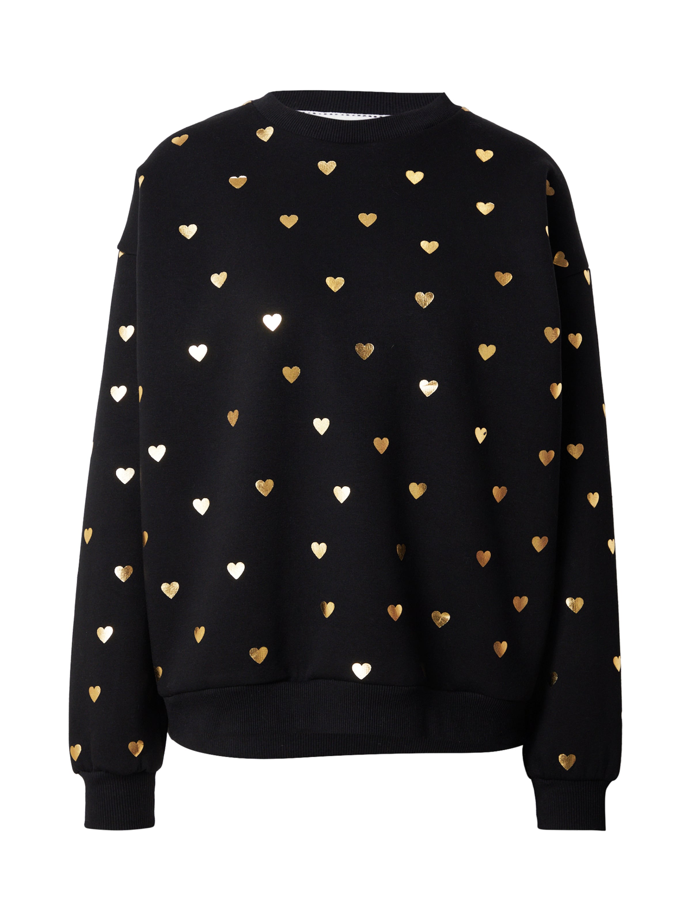 ABOUT YOU Sweatshirt 'Silene' in Zwart: voorkant