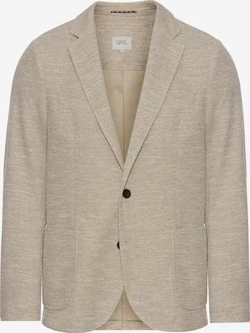 CAMEL ACTIVE Regular Fit Jersey Sakko mit 2-Knopf-Verschluss in Beige: Vorderseite