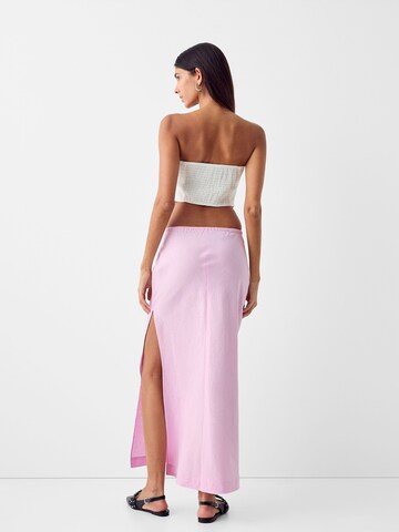 Bershka Sukně – pink