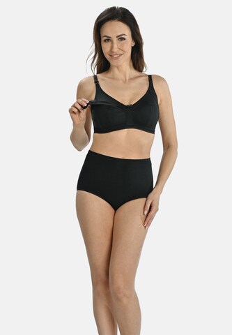 Reggiseno da allattamento 'Perla' di TEYLI in nero: frontale