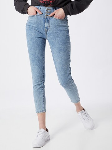 LEVI'S ® Skinny Τζιν 'Utility Mile High Ankle' σε μπλε: μπροστά