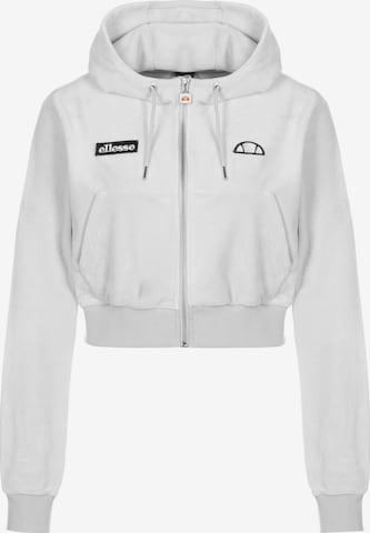 ELLESSE Strickjacke 'Kirsten' in Grau: predná strana