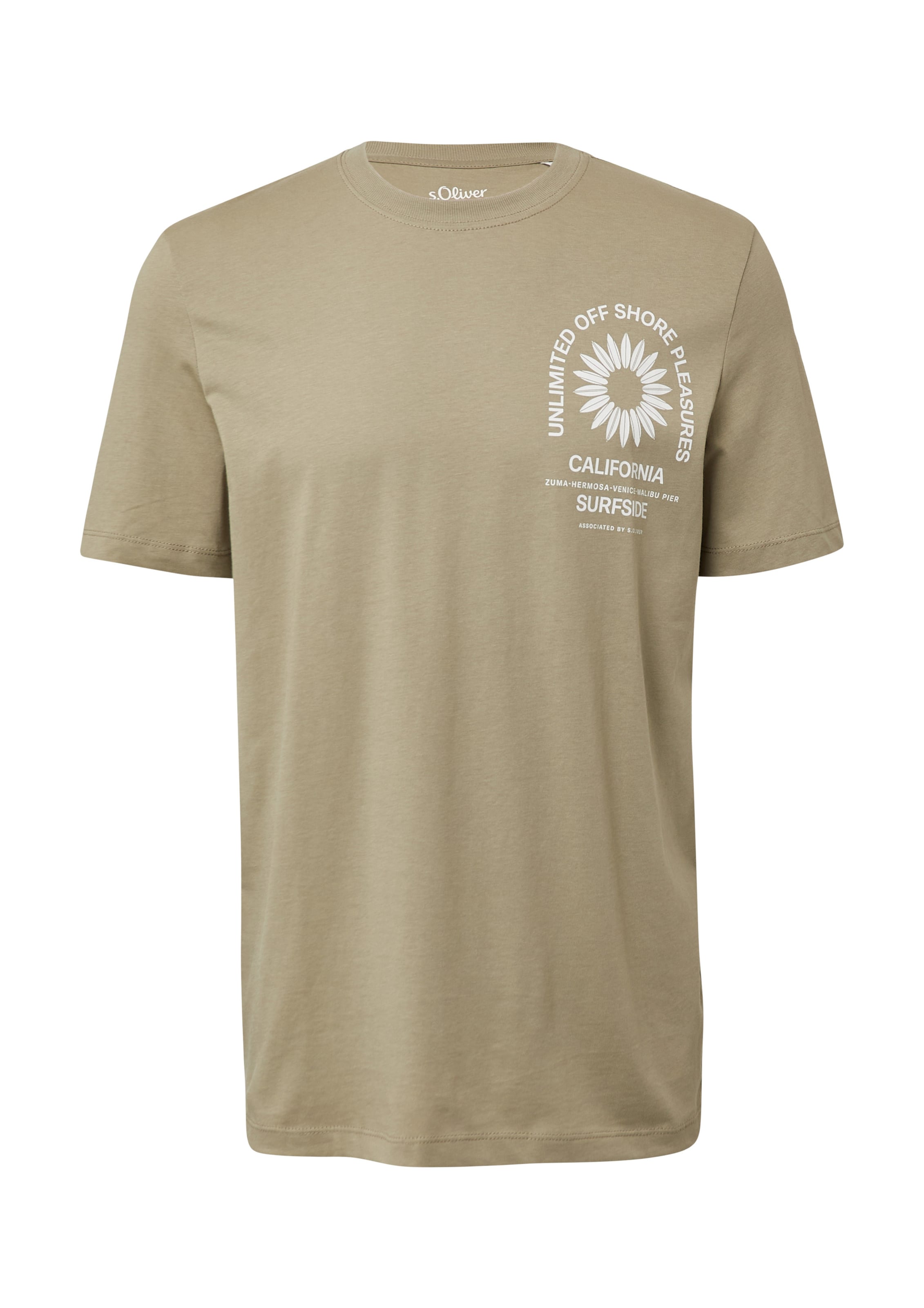 s.Oliver Футболка в Зеленый: спереди