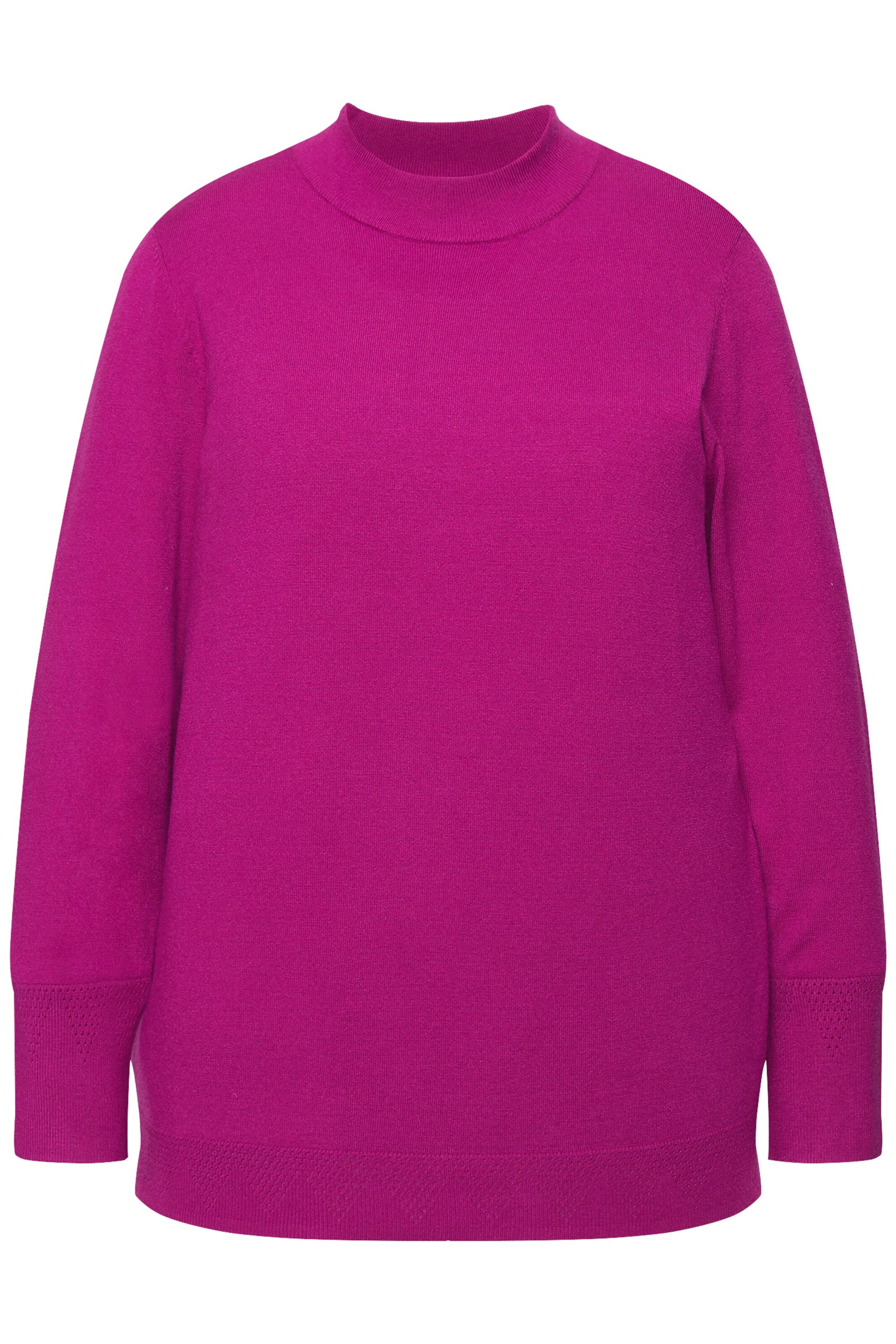 Ulla Popken Sweater in Pink: front