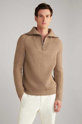 JOOP! Sweater ' Brunor ' in Brown: front