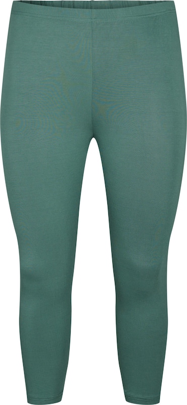 Zizzi Skinny Leggings in Dunkelgrün Zizzi Skinny Leggings in Dunkelgrün