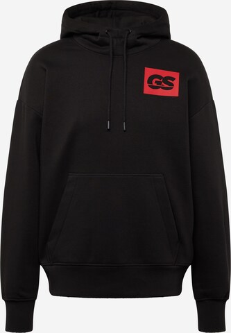 G-Star RAWSweater majica - crna boja: prednji dio