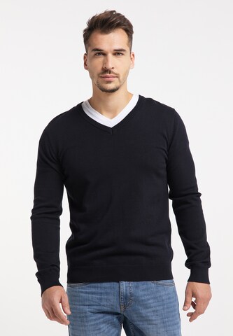 Pull-over RAIDO en bleu : devant