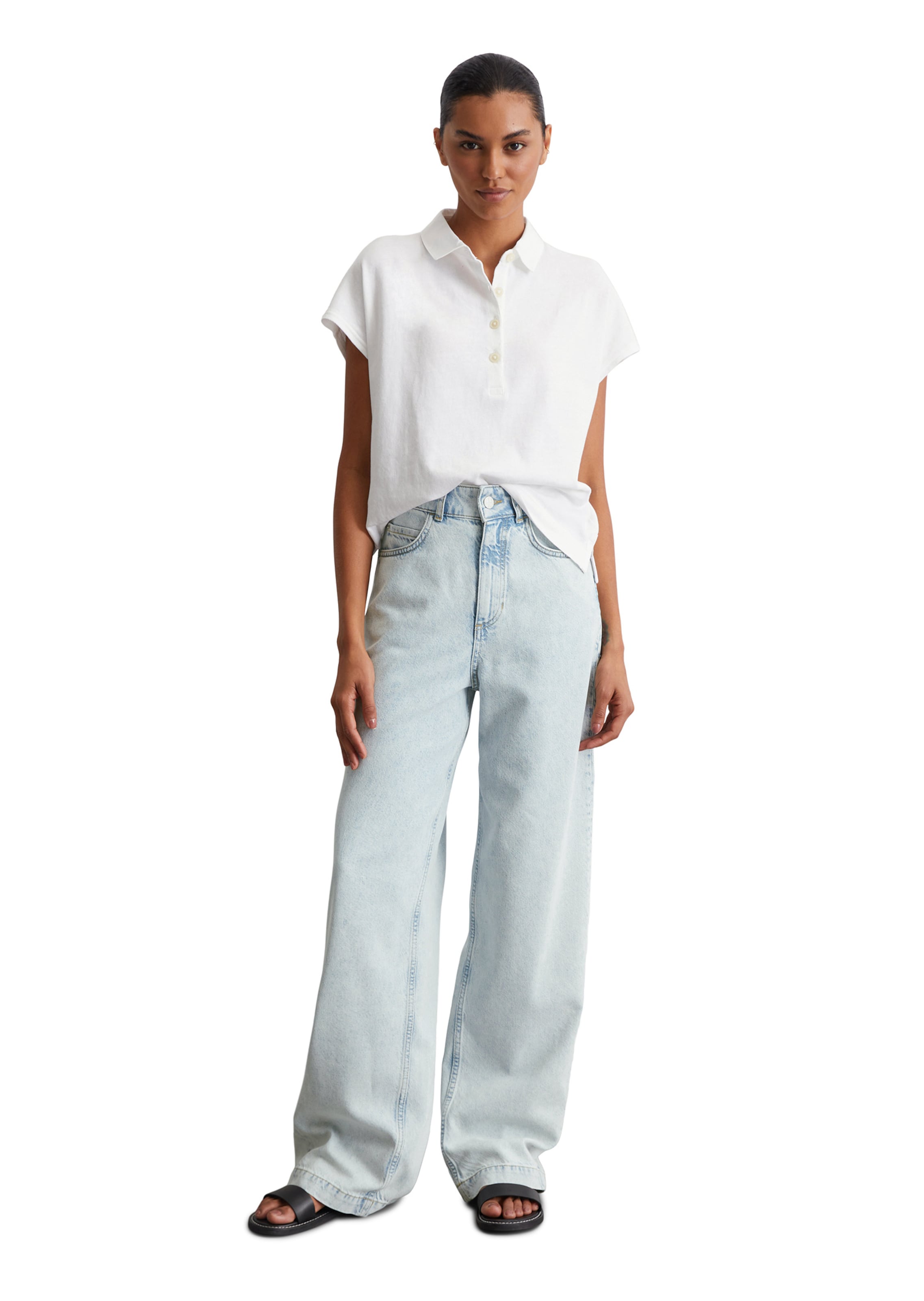 Marc O'Polo Poloshirt in Weiß