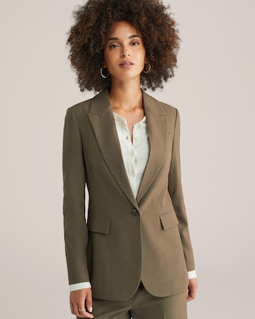 WE Fashion Blézer - zöld: elől