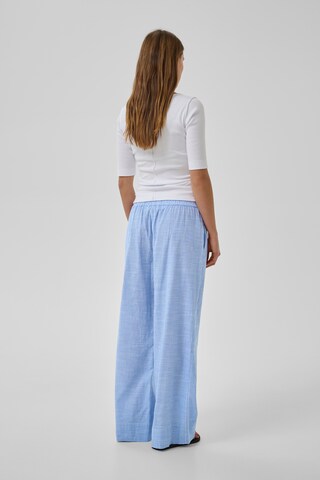 My Essential Wardrobe Wide Leg Bukser 'MWSkye' i blå