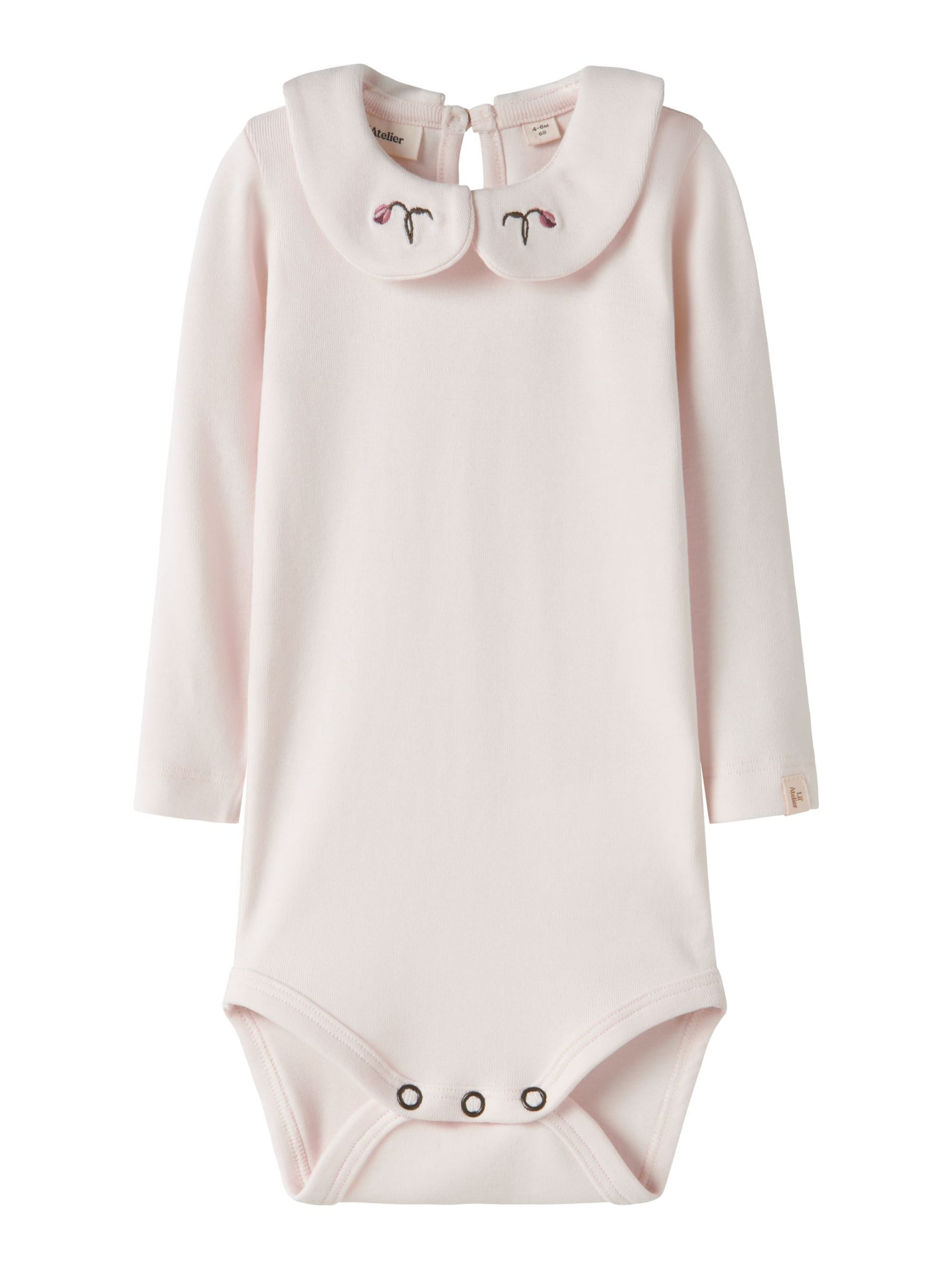 Lil'Atelier Romper/bodysuit in Pink: front