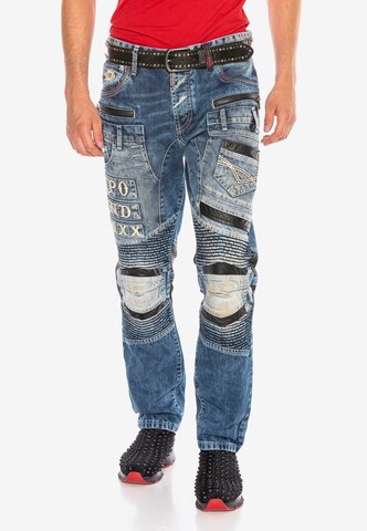 CIPO & BAXX Regular Jeans 'CD637' in Blauw: voorkant